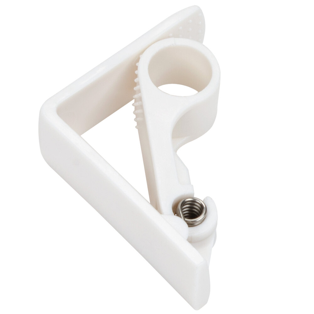Spring Loaded Adjustable Plastic Tablecloth Clip 4/Pack