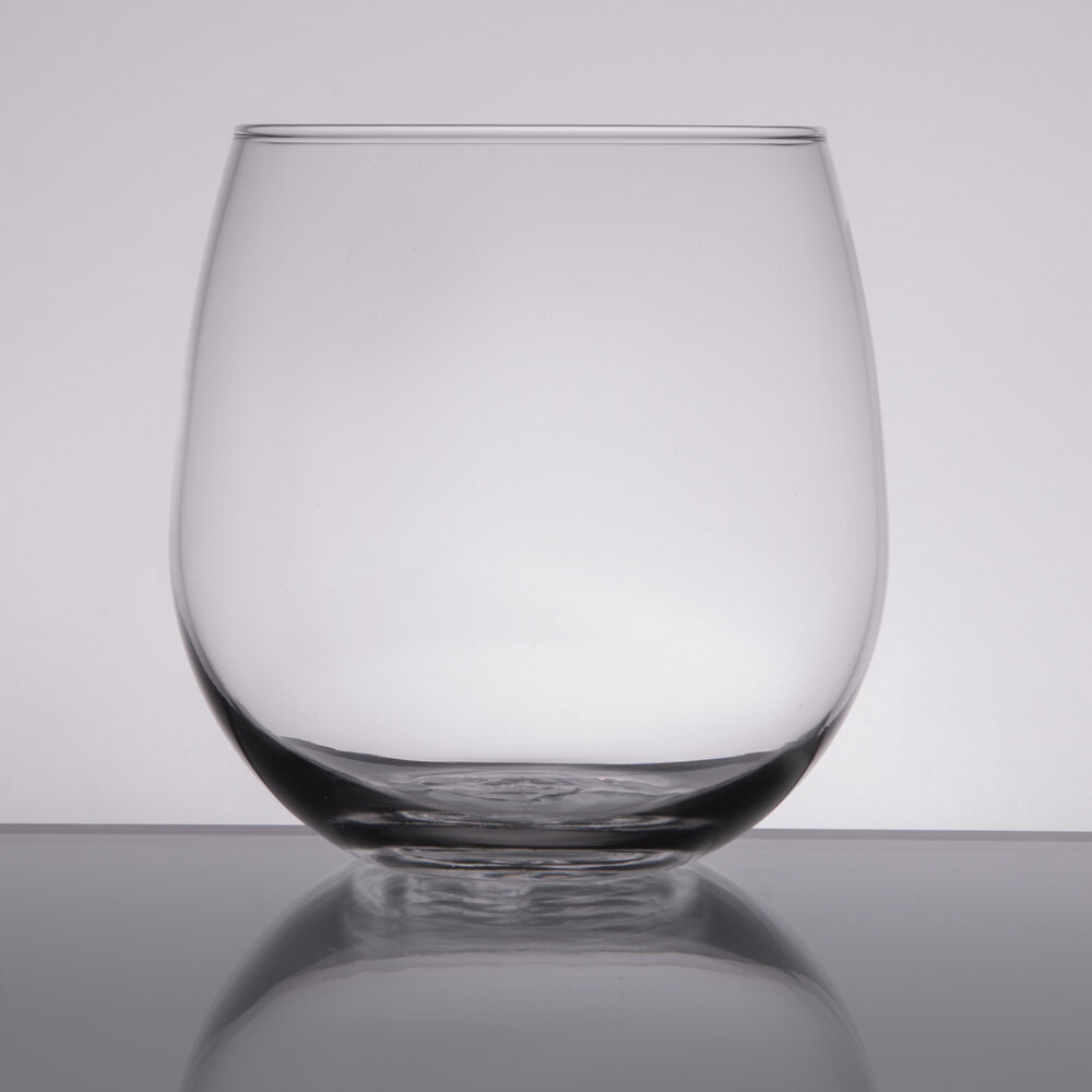 Libbey 222 16.75 oz. Stemless Red Wine Glass 12/Case