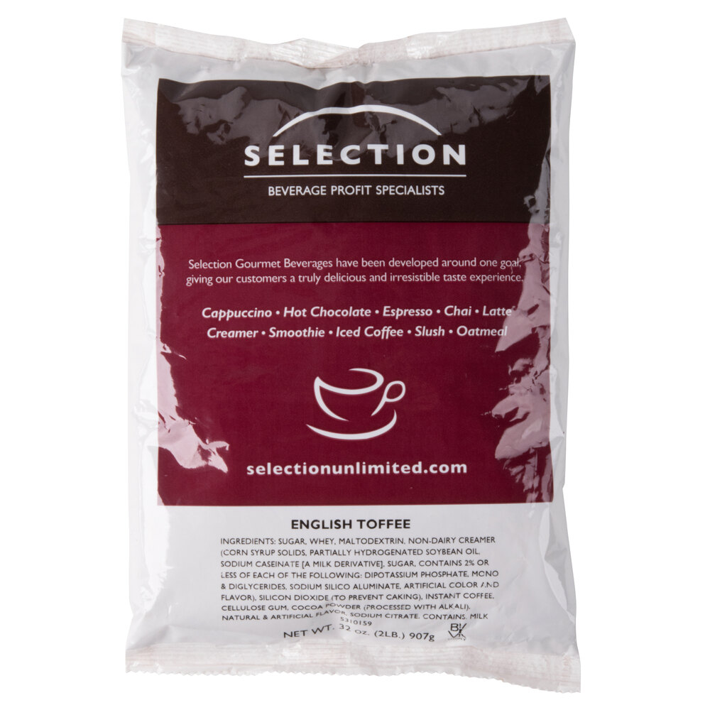 2 lb. English Toffee Cappuccino Mix