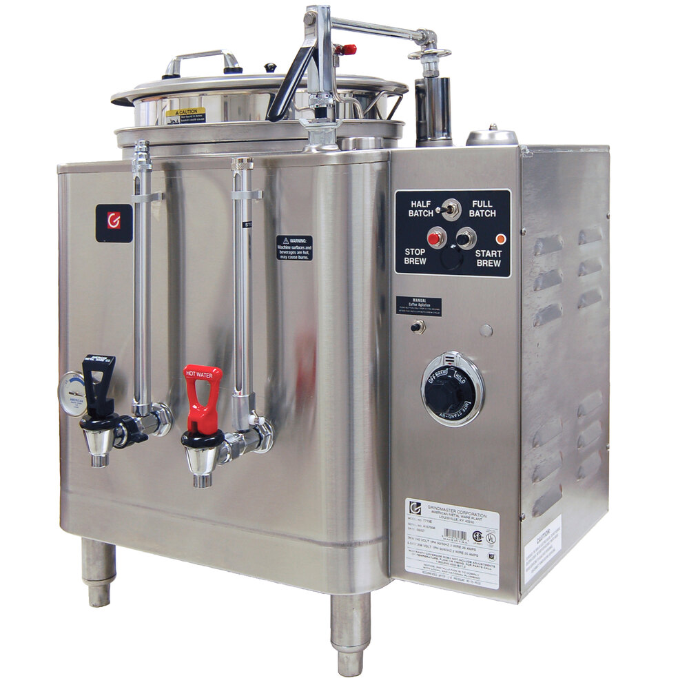 Grindmaster 7416E Single Midline 6 Gallon Fresh Water Coffee Urn 120