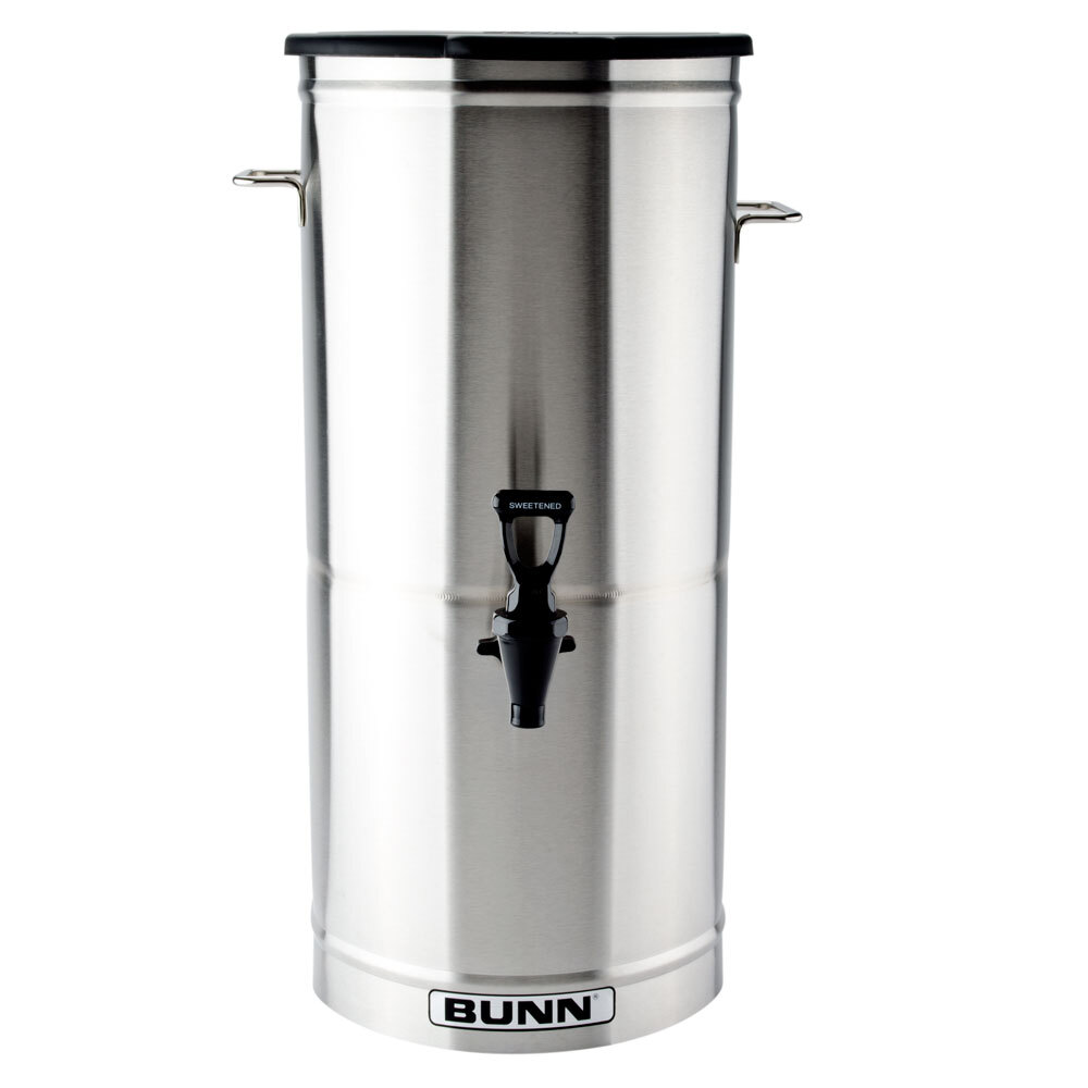 Bunn 34100.0001 TDO5 5 Gallon Iced Tea Dispenser with Solid Plastic Lid