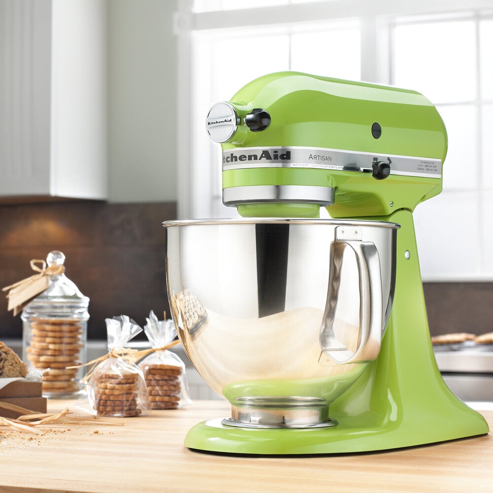 KitchenAid KSM150PSGA Green Apple Artisan Series 5 Qt. Countertop Mixer
