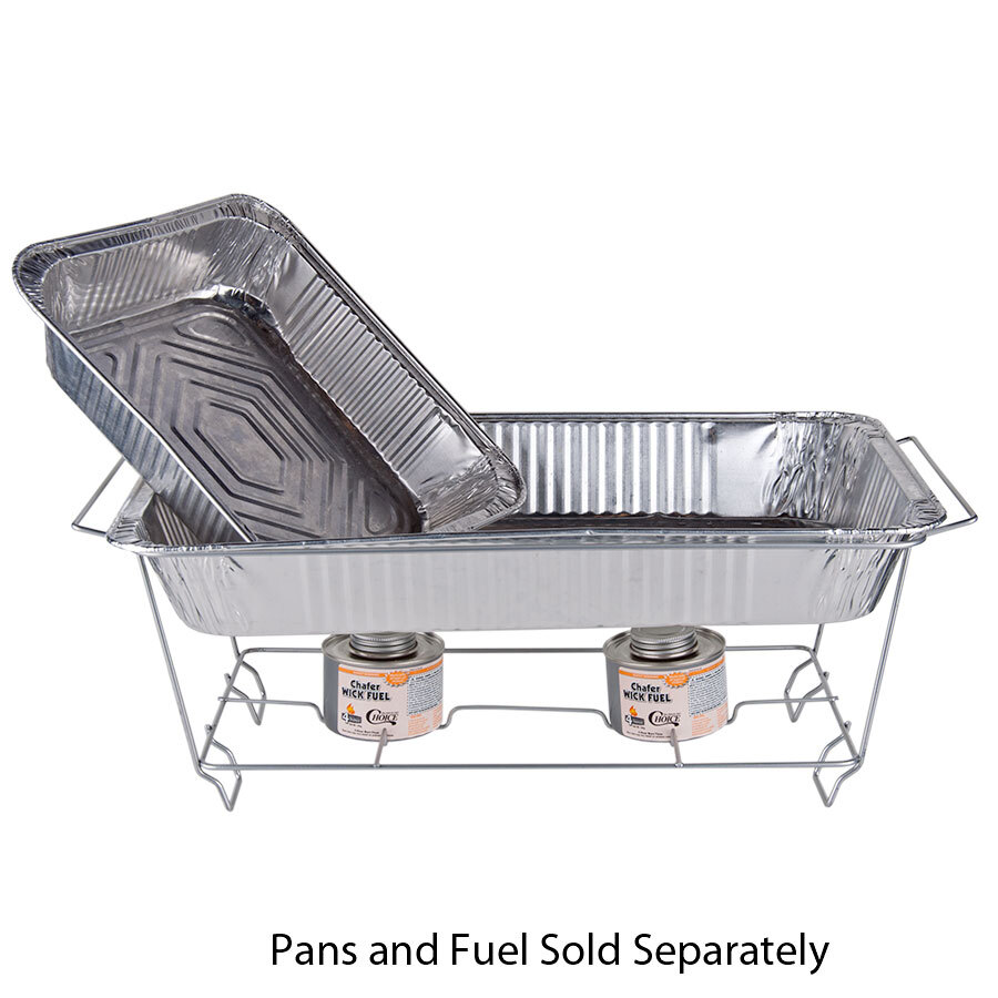 Chrome Wire Chafer Stand for Full Size Disposable Pans