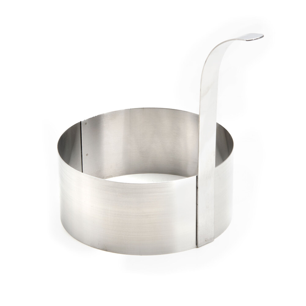 Carnival King 8" Stainless Steel Funnel Cake Mold Ring
