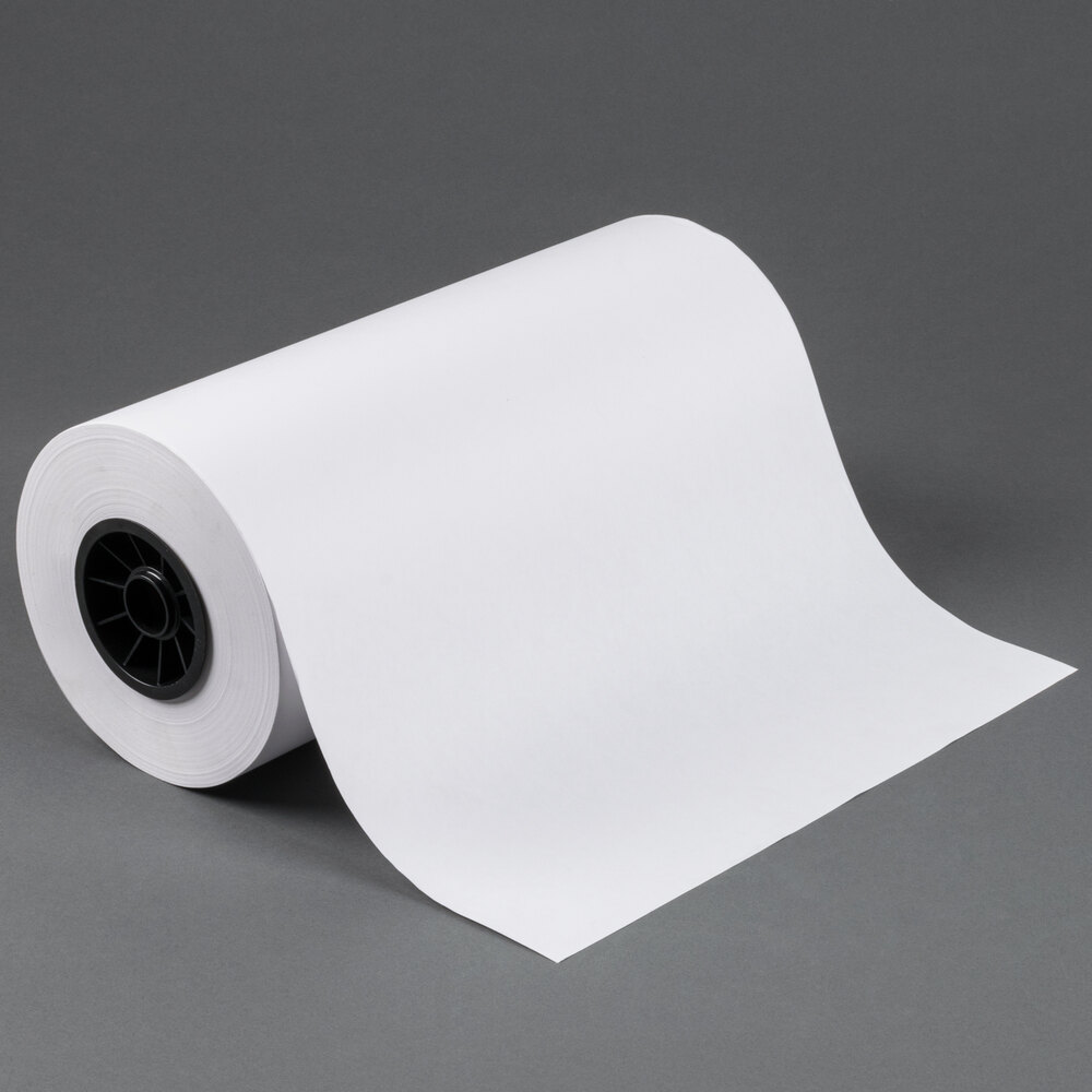Butcher Paper White 15" x 800' Butcher Paper Roll