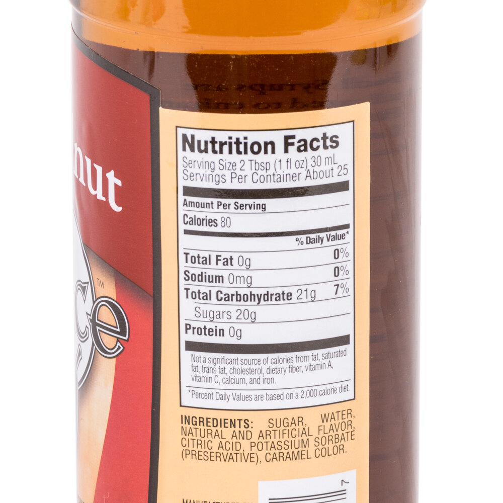 Dolce Hazelnut Coffee Flavoring Syrup