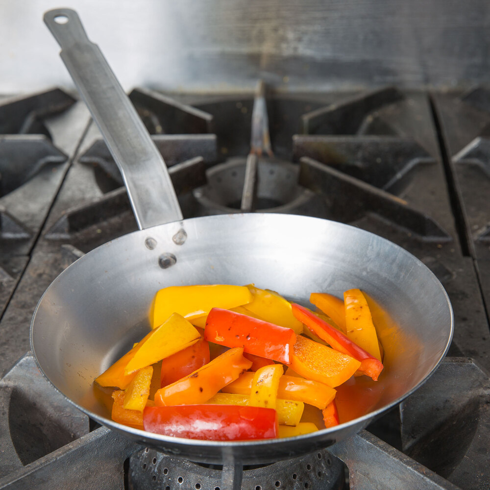 Vollrath 58900 Carbon Steel Fry Pan 8 1/2" French Style