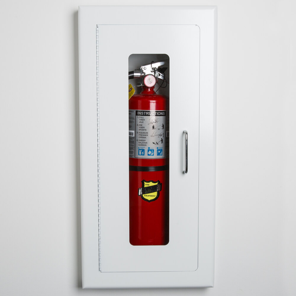 Strike First EL116 ELITE SemiRecessed Fire Extinguisher for 10