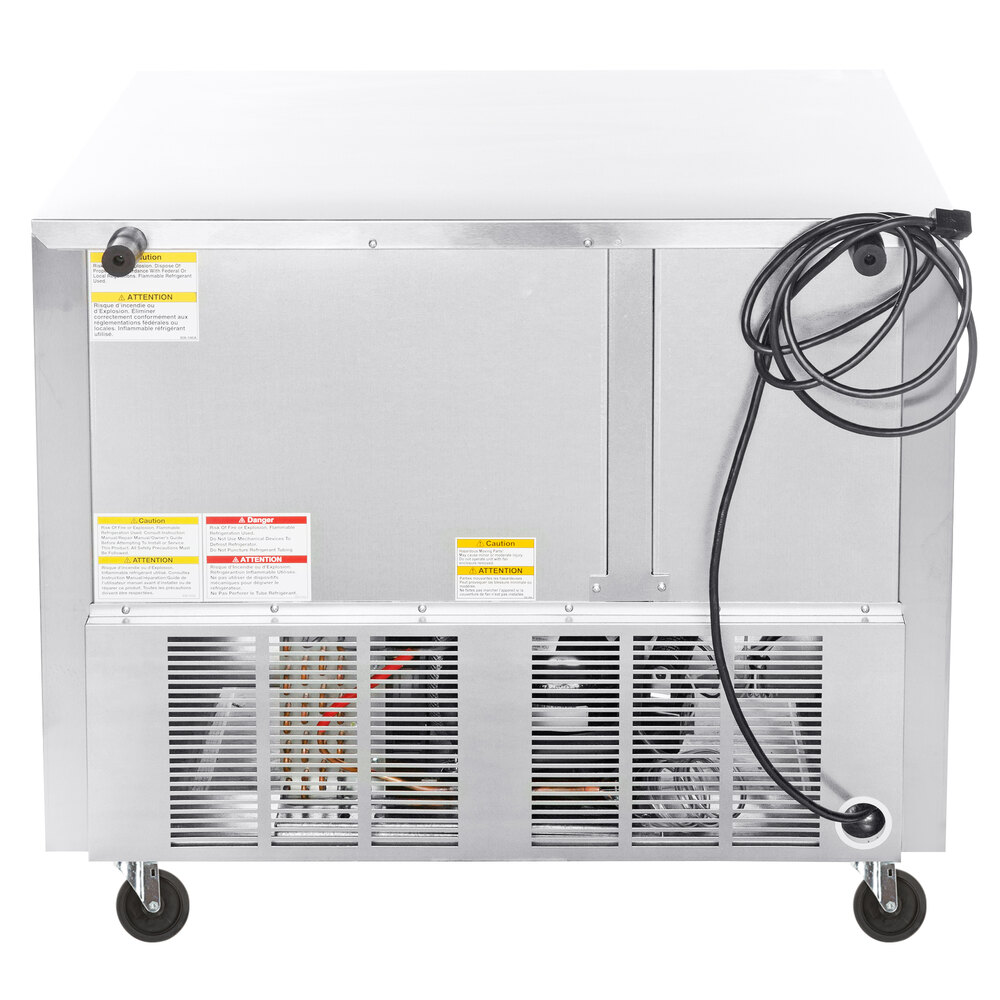 BeverageAir UCR34Y 34" Shallow Depth Low Profile Undercounter Refrigerator