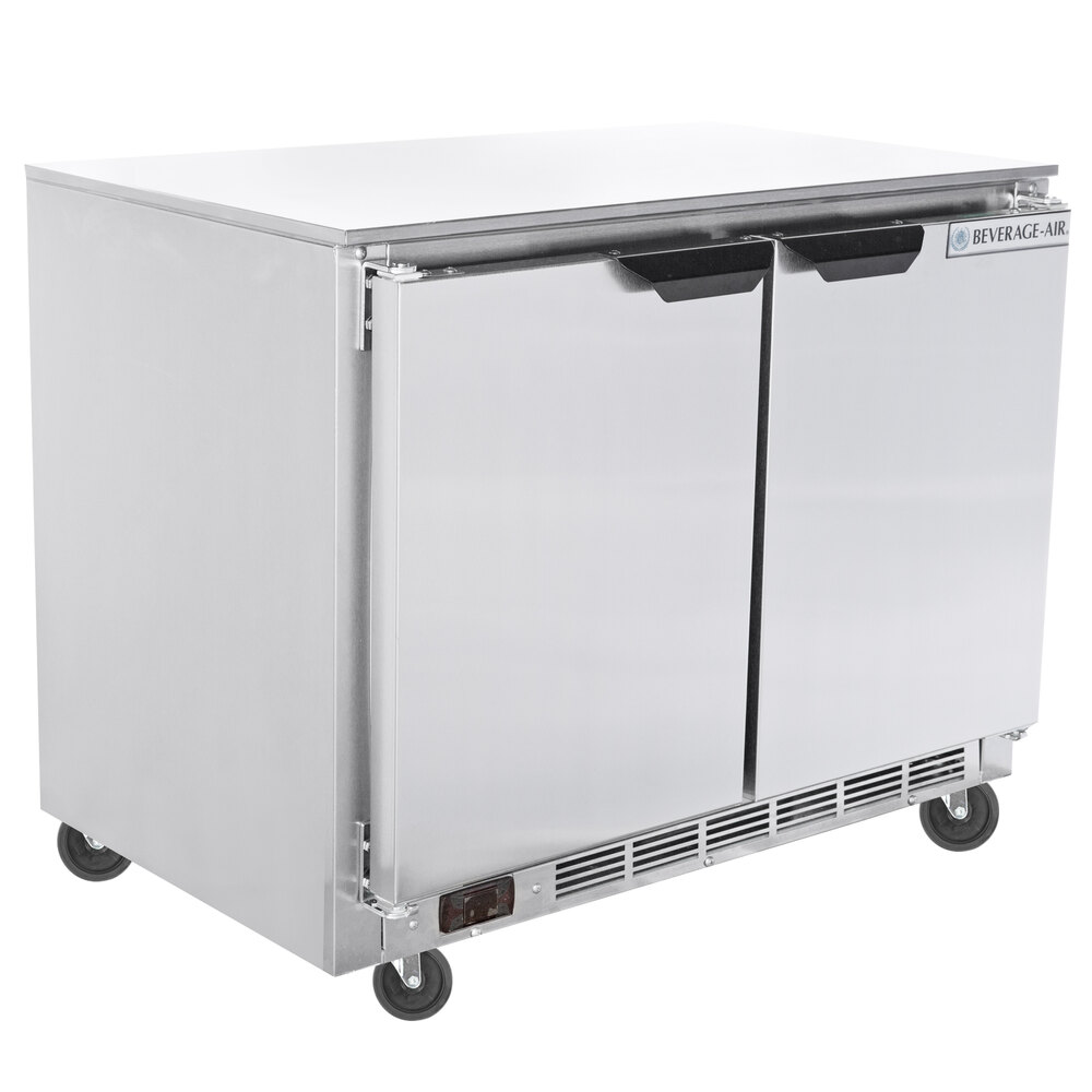 BeverageAir UCR34Y 34" Shallow Depth Low Profile Undercounter Refrigerator