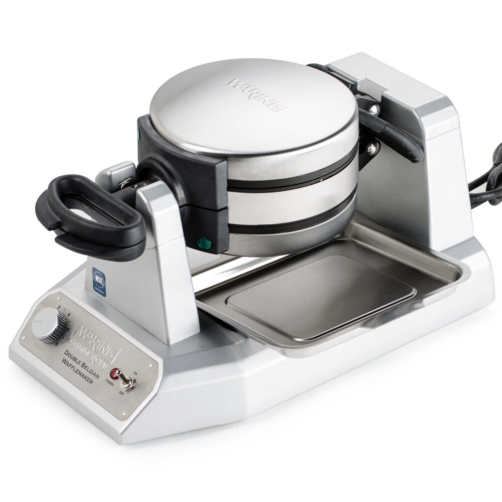 Waring WW200 Double Belgian Waffle Iron / Maker 120V