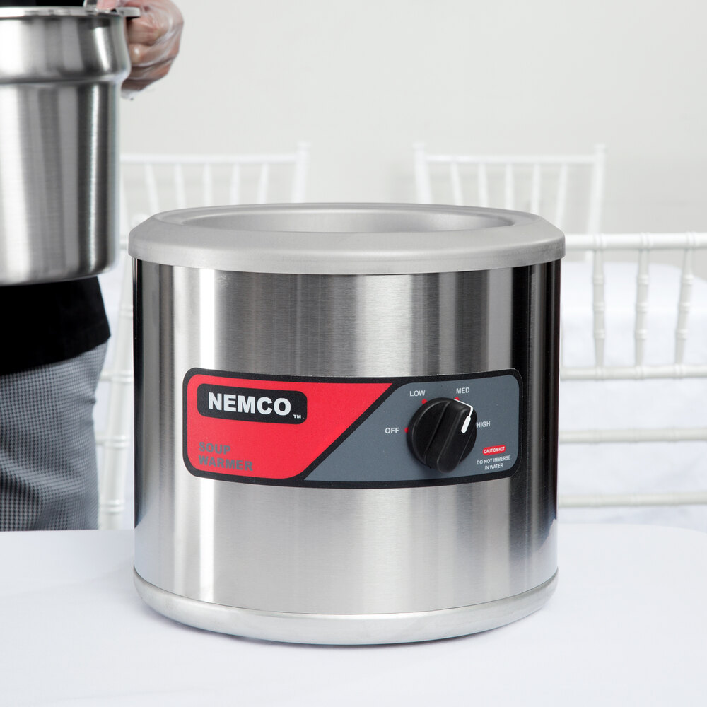 Nemco 6100A 7 Qt. Countertop Warmer 120V, 550W