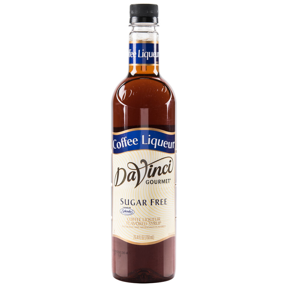 DaVinci Gourmet 750 mL Coffee Liqueur Sugar Free Flavoring Syrup