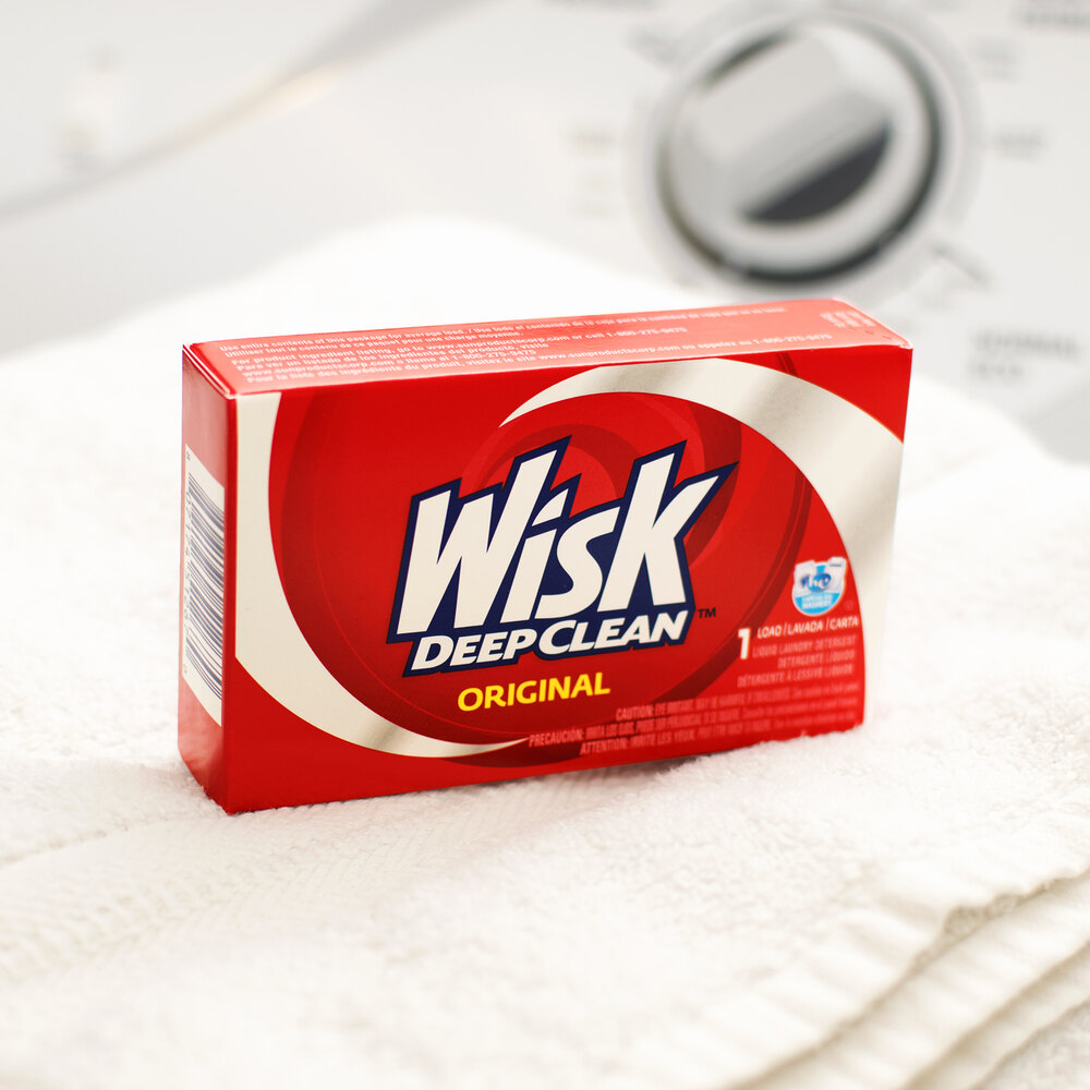 Wisk 2 oz. HE Liquid Laundry Detergent Box 2979945 for Coin Vending