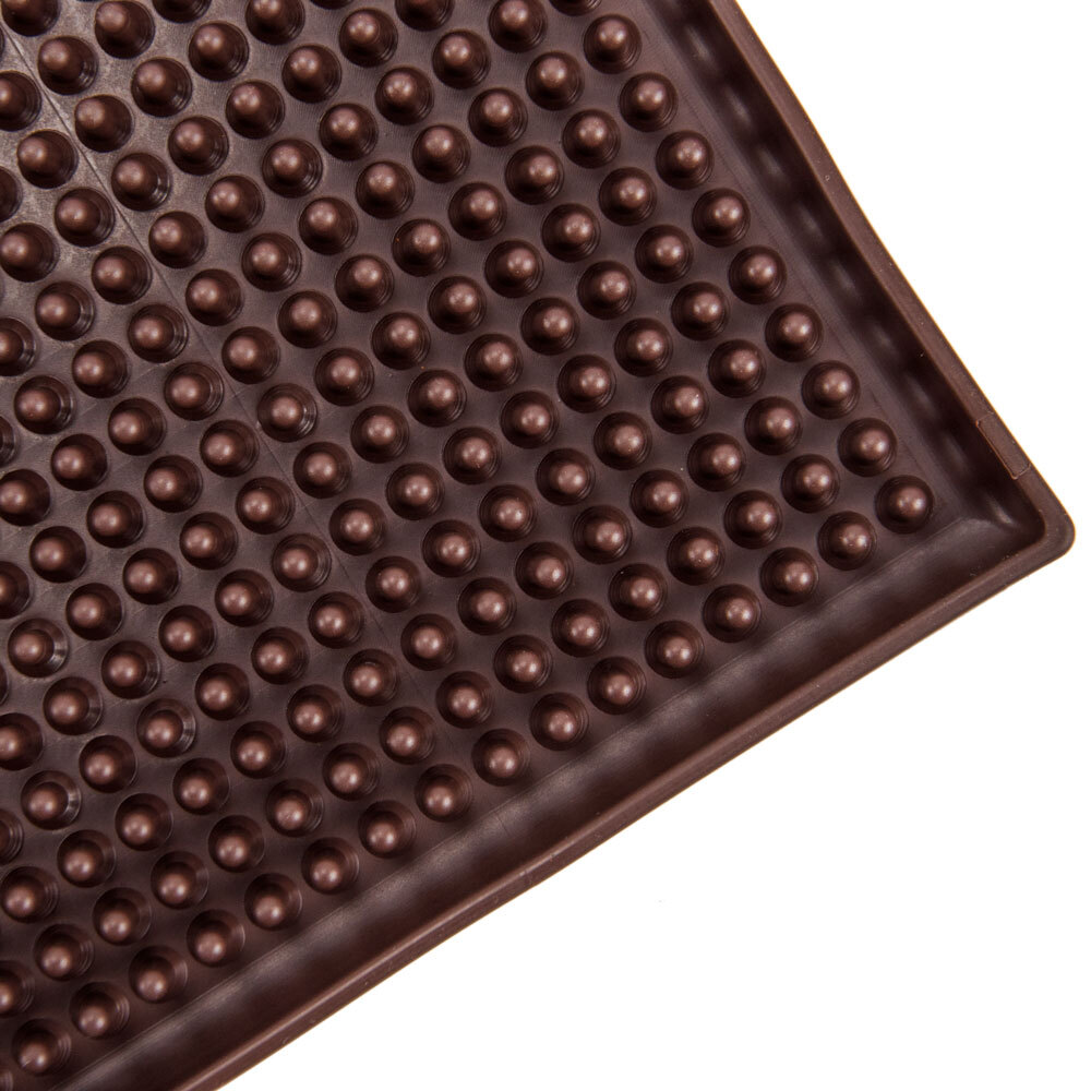12" x 18" Brown Bar Mat