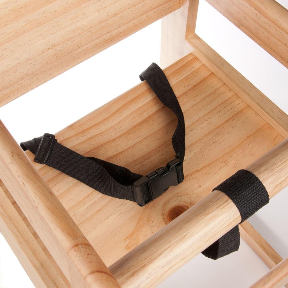 Lancaster Table & Seating Natural Finish Stacking Restaurant Wood High