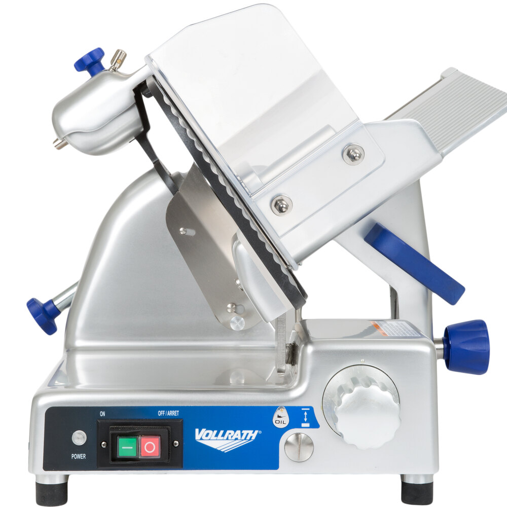 Vollrath 40952 12" Heavy Duty Meat Slicer with Safe Blade Removal