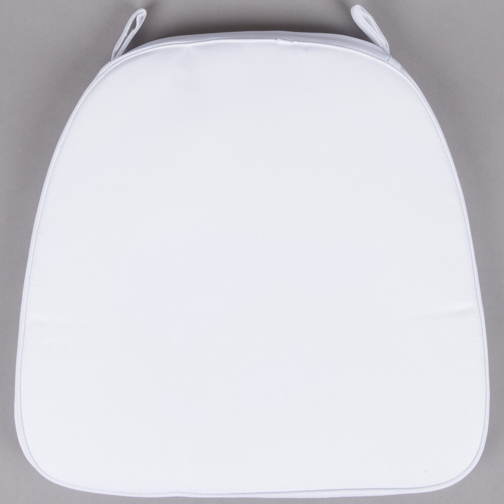 Lancaster Table & Seating White Chiavari Chair Cushion 1 3/4" Thick