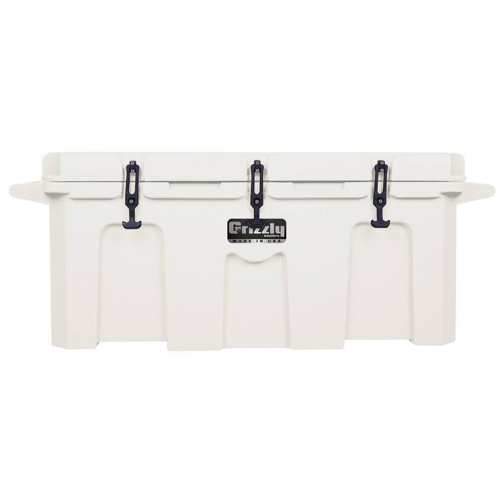 White 150 Qt. Extreme Outdoor Grizzly Merchandiser / Cooler