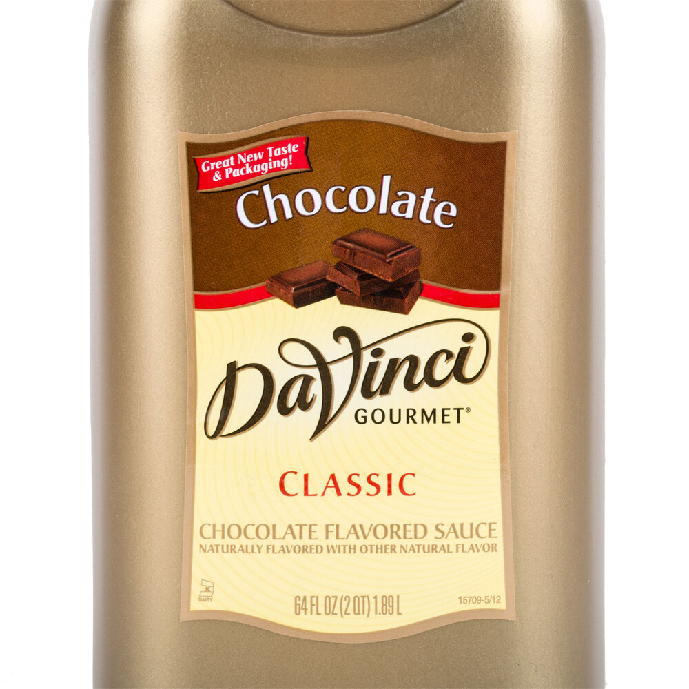 DaVinci Gourmet 1/2 Gallon Chocolate Flavoring Sauce