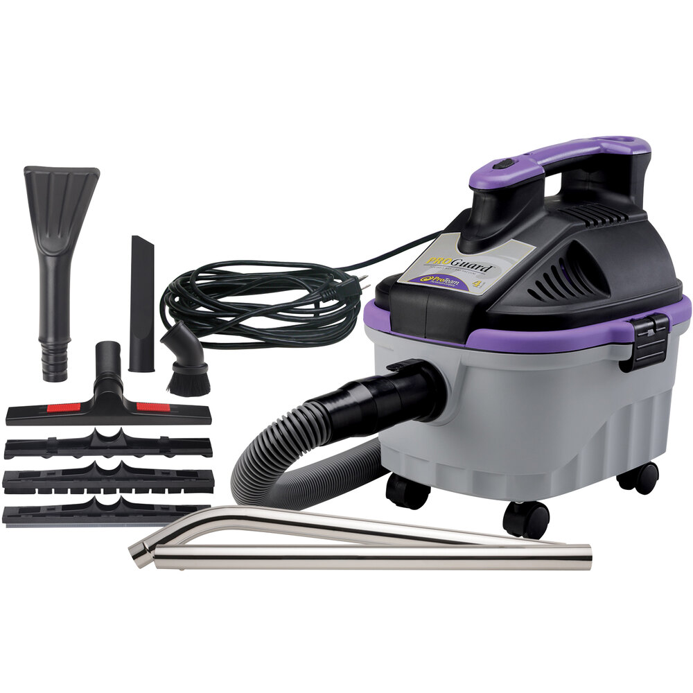 ProTeam 107128 4 Gallon ProGuard 4 Portable Wet / Dry Vacuum Cleaner
