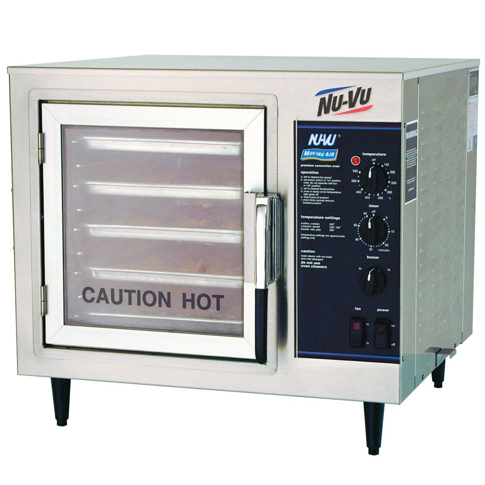 NUVU XO1M Half Size Electric Countertop Convection Oven 4 kW
