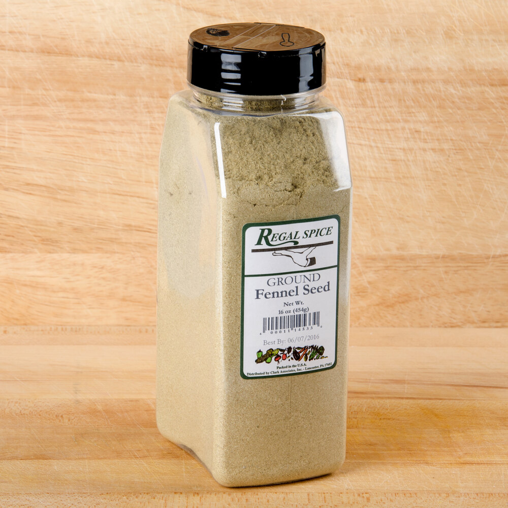 Regal Ground Fennel Seed 16 oz.