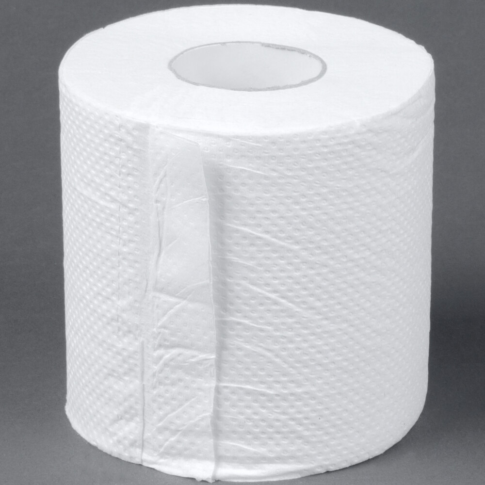 Lavex Janitorial IndividuallyWrapped 2Ply 500 Sheet Toilet Paper Roll