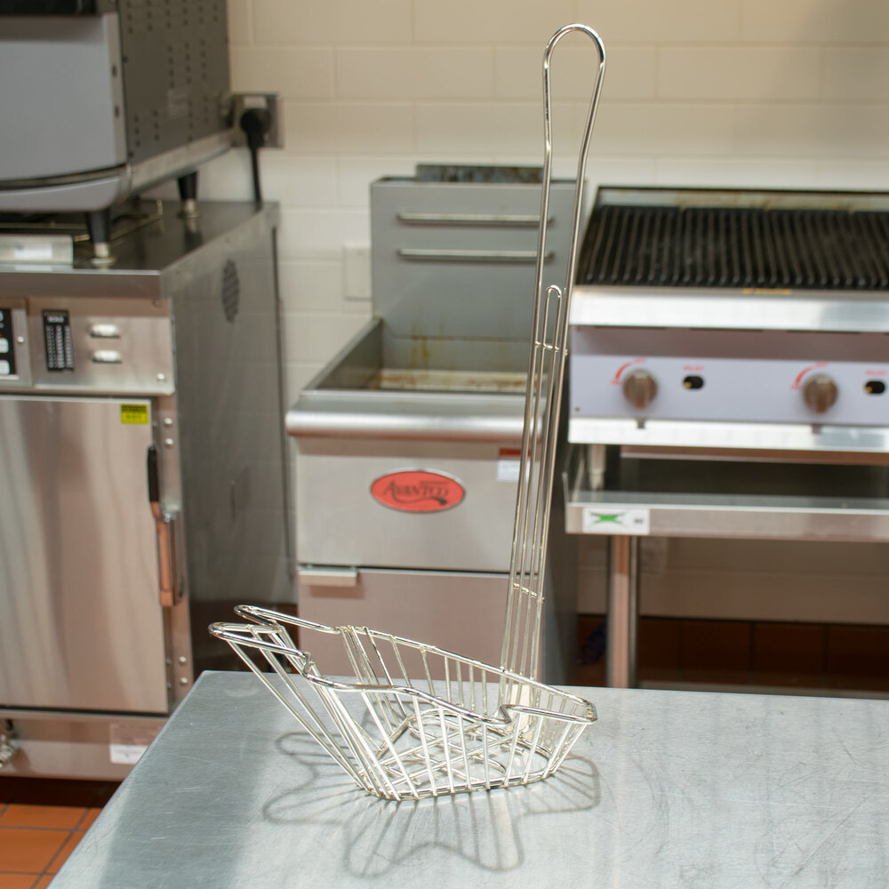 9 1/4" x 8 1/2" Taco Salad Shell Frying Basket