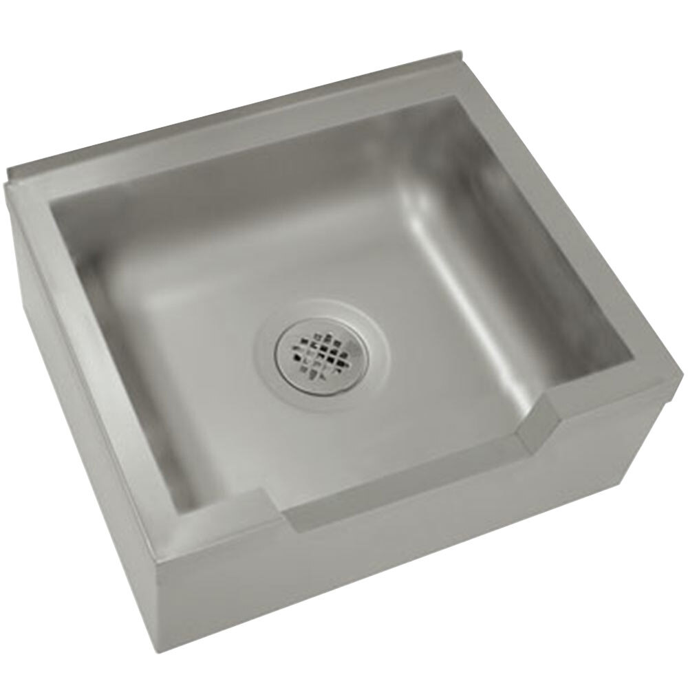 Advance Tabco 9OP48DF 33" x 25" x 16" Floor Mounted Mop Sink with