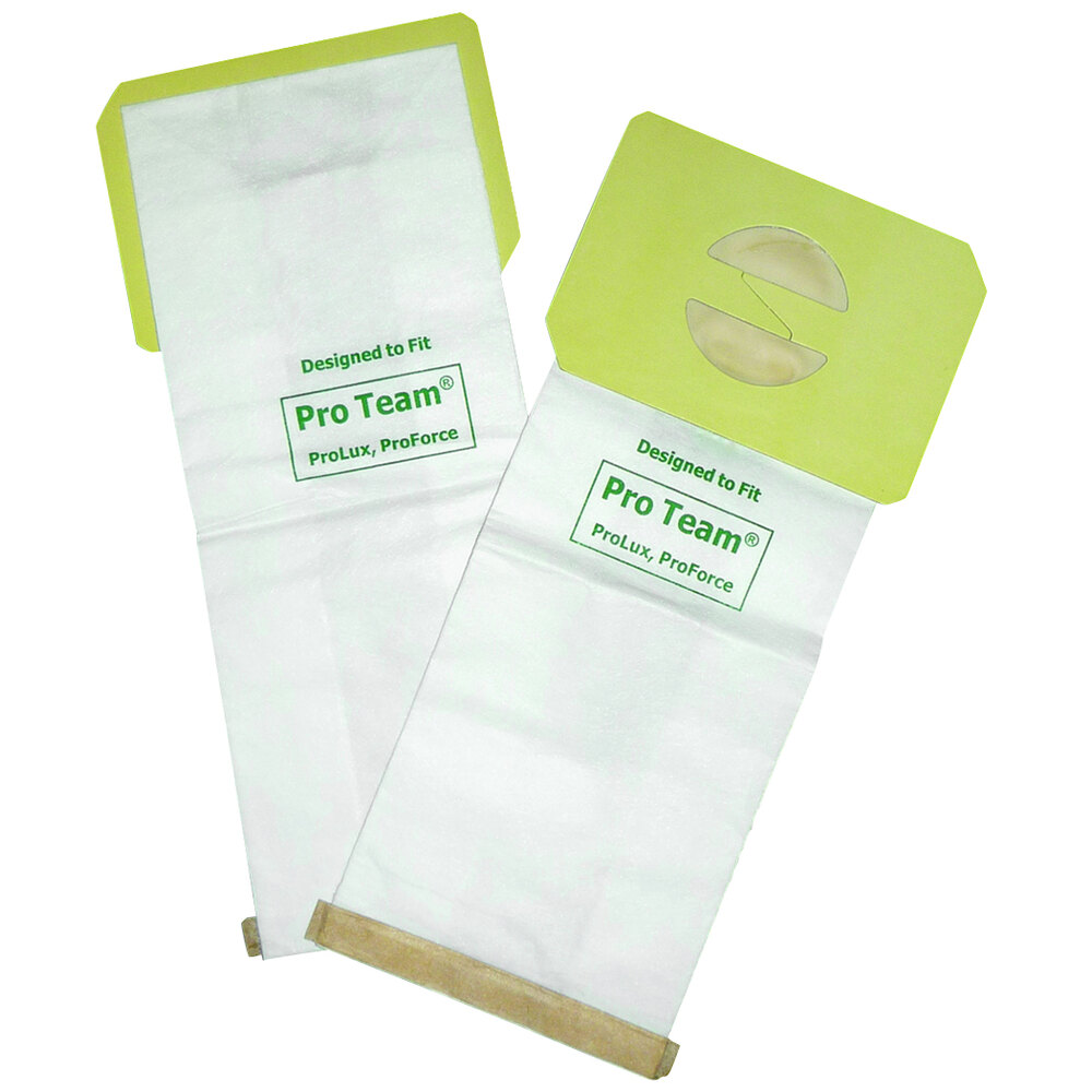 ProTeam 103483 Intercept Vacuum Bag for Upright Vacuums 10 / Pack