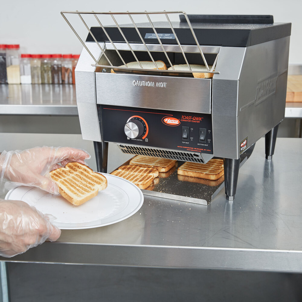 120V Hatco TQ10 Toast Qwik Conveyor Toaster 2" Opening