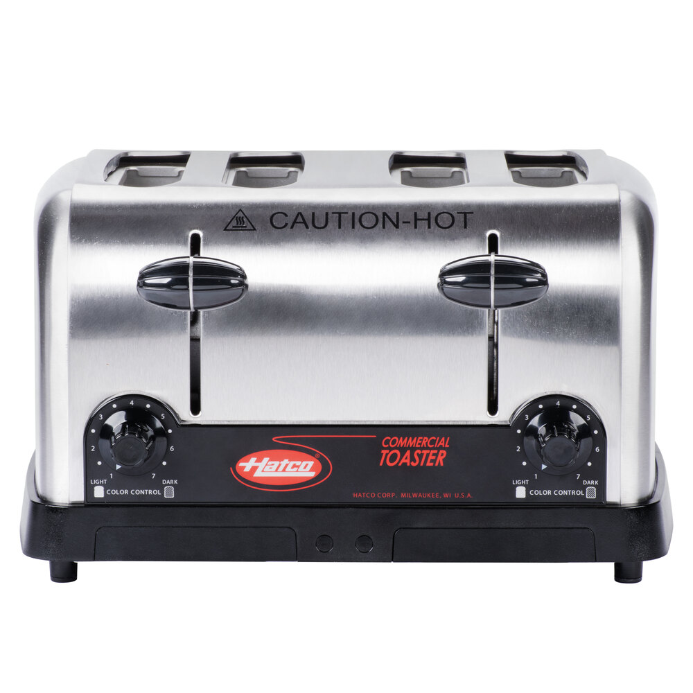 Hatco TPT120 4 Slice Commercial Toaster 1 1/2" Slots, 120V