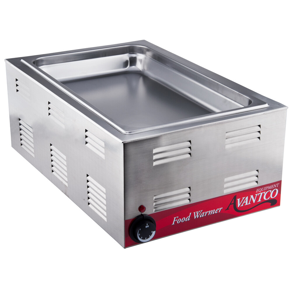 Stainless Steel 20 Qt. Electric Food Warmer 1200W
