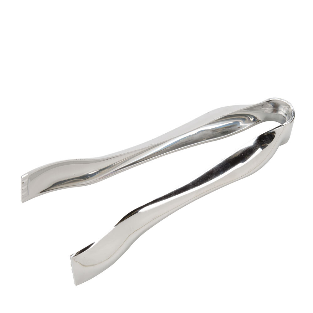 Sabert UM72STNG 6 1/4" Disposable Silver Plastic Serving Tongs 72 / Case