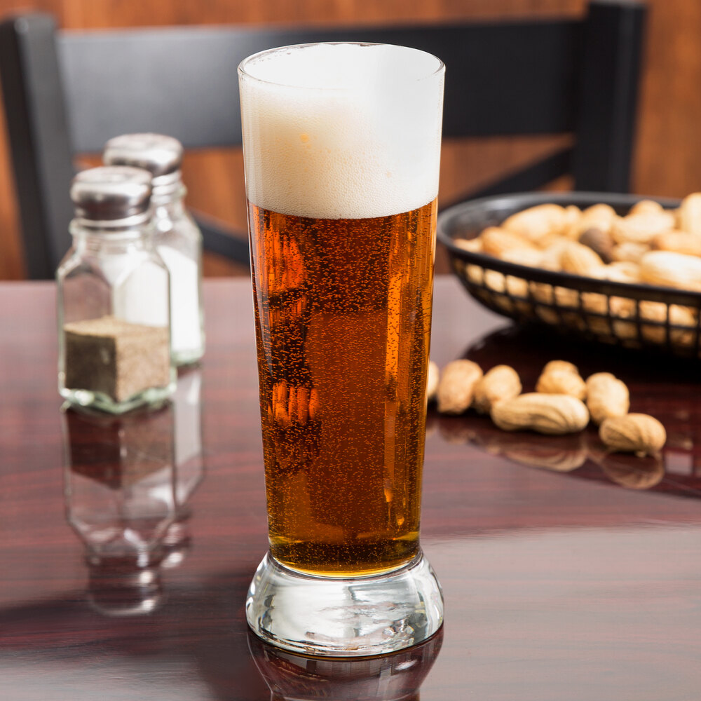 16 oz. Pilsner Beer Glass 12/Case