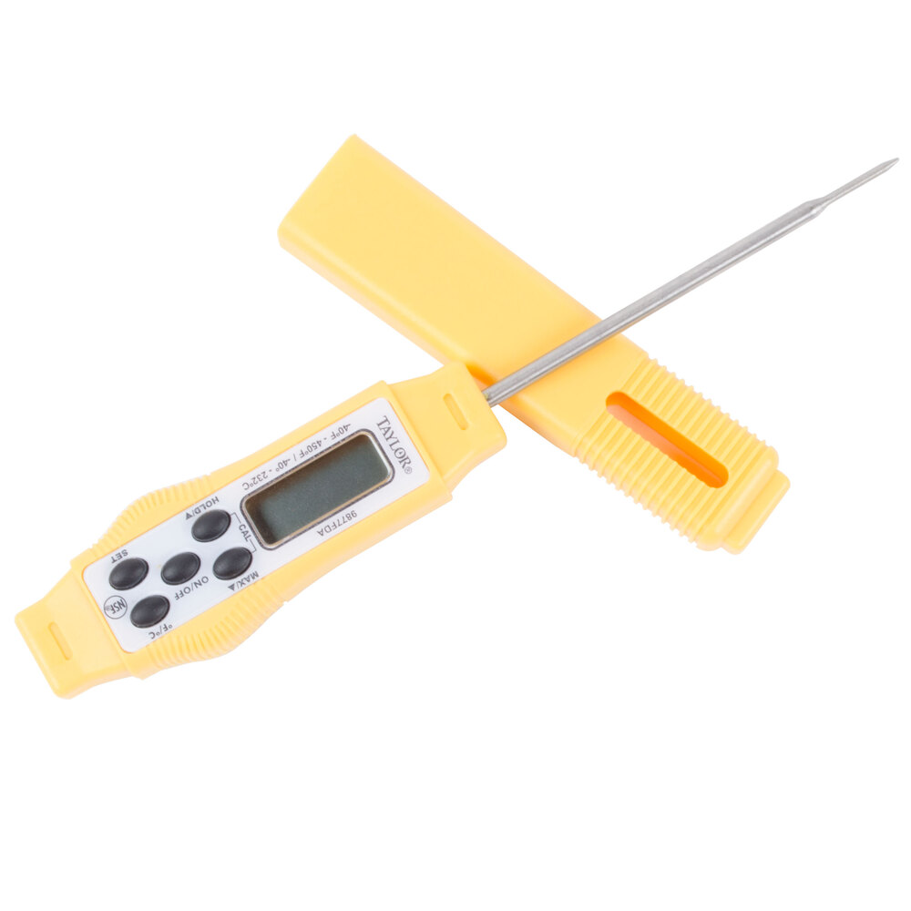 Taylor 9877FDA 3" Waterproof Digital Pen Thermometer with 1.5mm