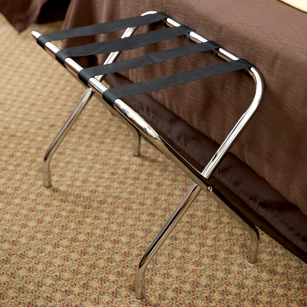 Chrome Luggage Rack