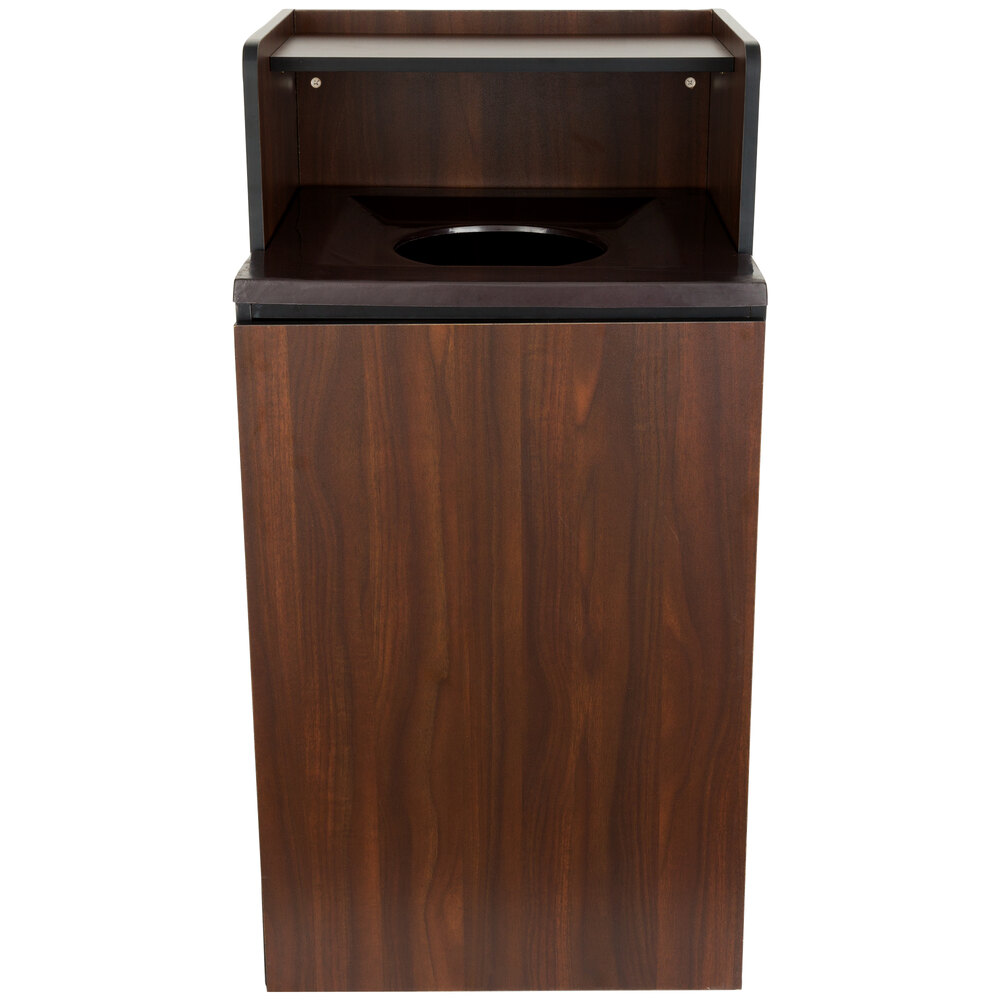 32 Gallon Waste Receptacle Enclosure with Tray Shelf