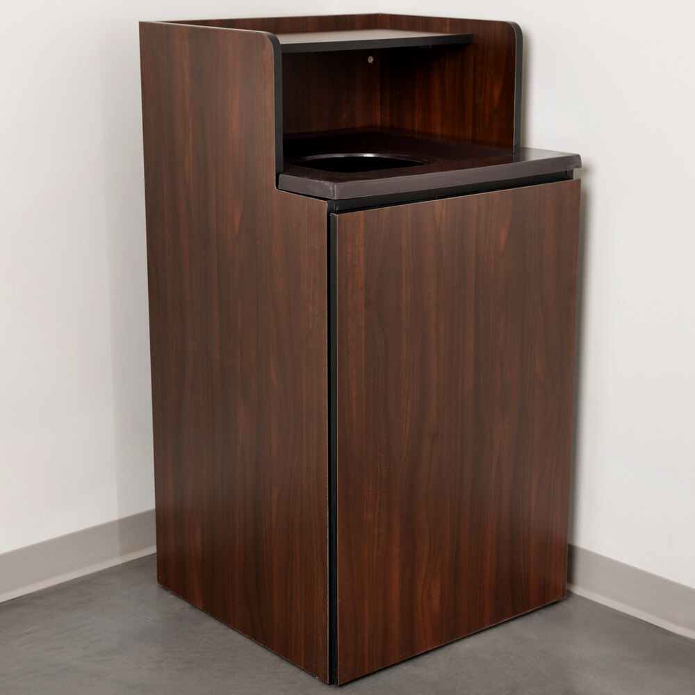 32 Gallon Waste Receptacle Enclosure with Tray Shelf