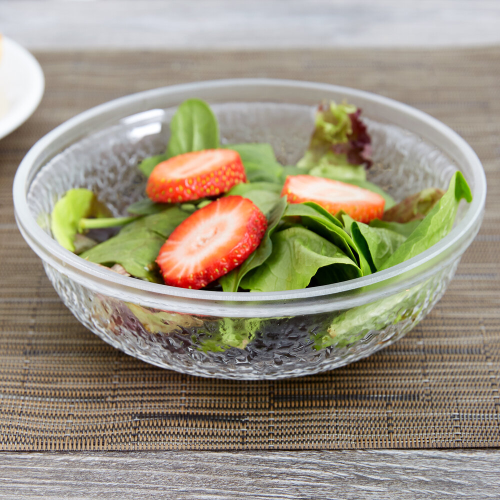 Carlisle SB6607 14.1 oz. Pebbled Serving/Salad Bowl