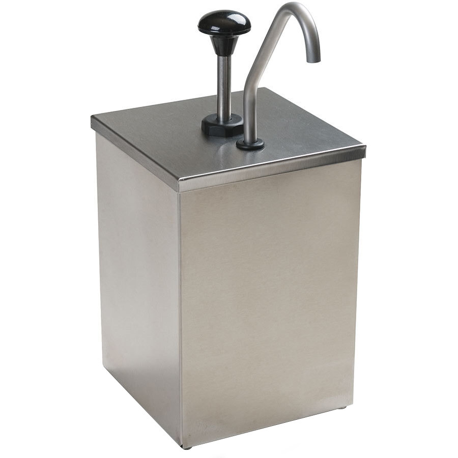 Carlisle 386010 High Volume Condiment Dispenser with Stainless Steel Pump