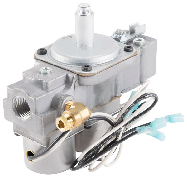 An All Points dual solenoid gas valve with wires.