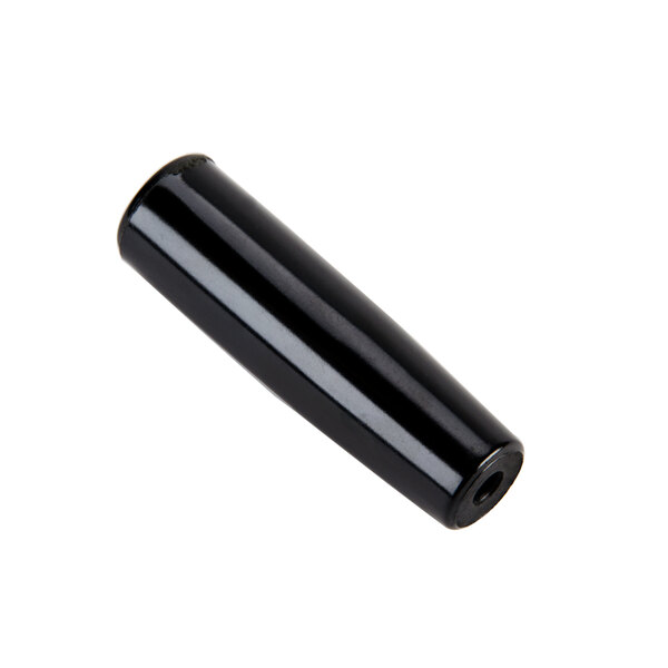 A black cylindrical pusher handle.