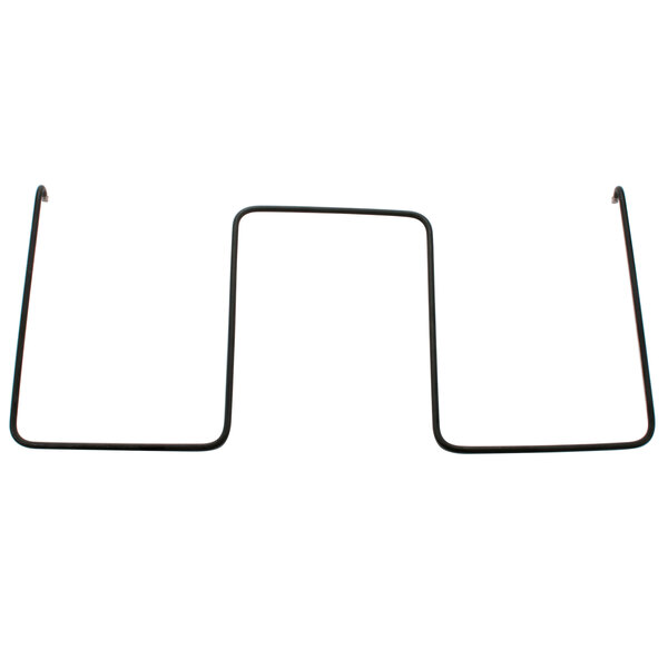 A black wire element with two black wires.