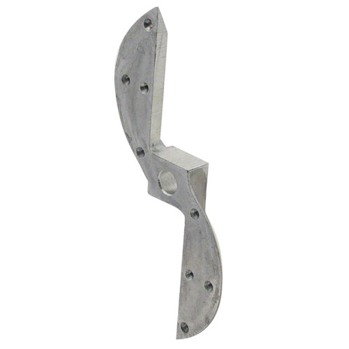 A Nemco replacement slicer blade carrier, a metal bracket with two holes and screws.