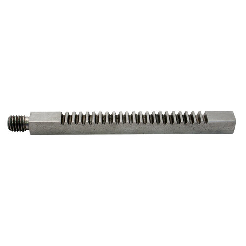 A metal rod with a screw on the end, the Nemco 55666 rack for Easy Juicer.