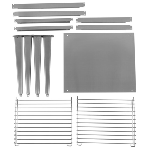 Bakers Pride metal parts and metal bars for convection oven shelves.