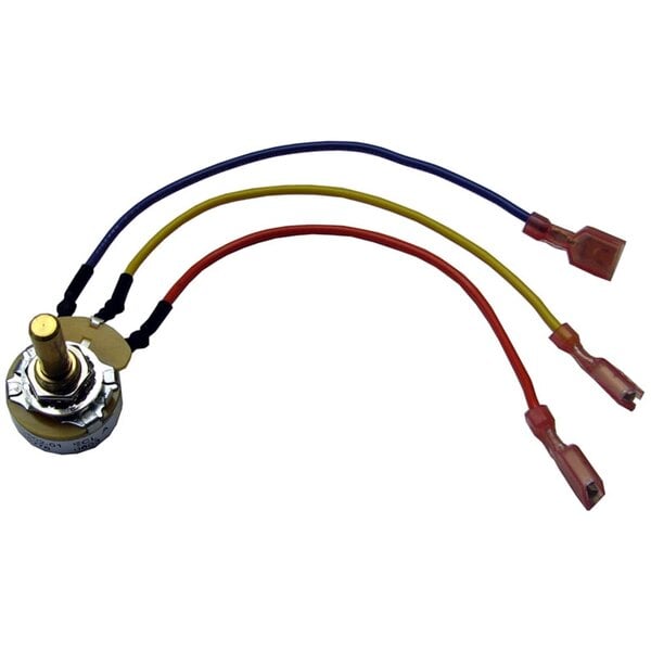 An All Points potentiometer with 3 wire leads.