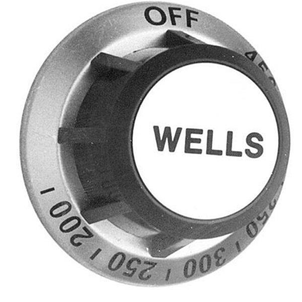 A black and white dial with the words "Off" and "200-450" on a white surface.